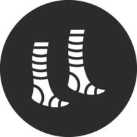 icono de vector de calcetines