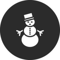 Snowman Vector Icon