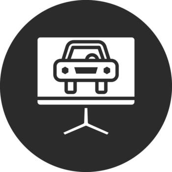 Racing Game Vector Icon