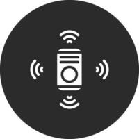 icono de vector de sensor de movimiento