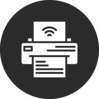 Smart Printer Vector Icon