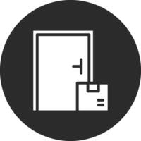 Door Delivery Vector Icon