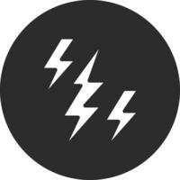 Lightning Vector Icon