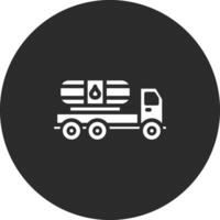 Oil Tanker Vector Icon