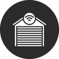 Smart Garage Vector Icon