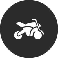 icono de vector de moto