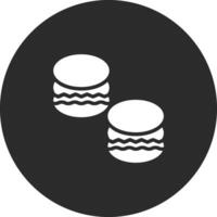 icono de vector de macarrón