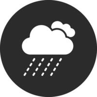 Rainy Clouds Vector Icon