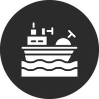 Army Ship Vector Icon