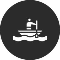 Rowing Vector Icon