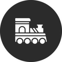 icono de vector de locomotora