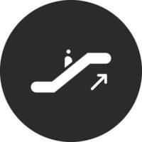 Escalator Vector Icon