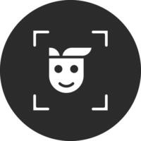 Face Scanner Vector Icon