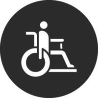 Disabled Person Vector Icon