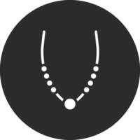 icono de vector de collar