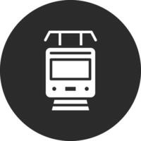 icono de vector de tren