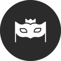 New Year Mask Vector Icon