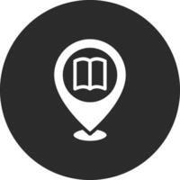 Library Location Vector Icon