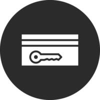 Card Key Vector Icon