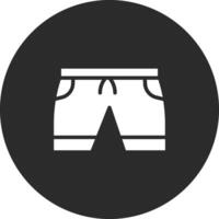 Men Swimsuit Vector Icon