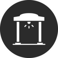 seguridad portón vector icono