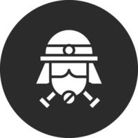 Fireman Mask Vector Icon