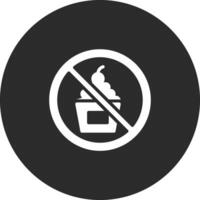 No Sweet Vector Icon