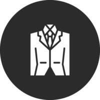 Wedding Men Suit Vector Icon