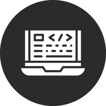 Web Coding Vector Icon