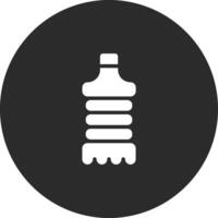 icono de vector de botella de agua