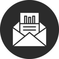 Email Statistics Vector Icon