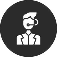 Customer Service Agent Vector Icon