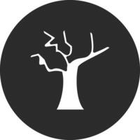 Dry Tree Vector Icon