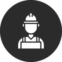 Oil Worker Vector Icon