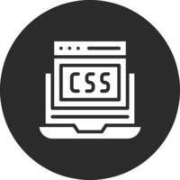 css código vector icono