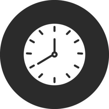 Clock Vector Icon