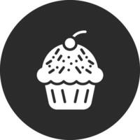 icono de vector de muffin