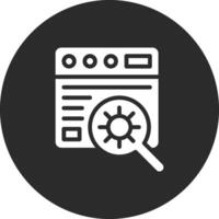 Website Bug Vector Icon