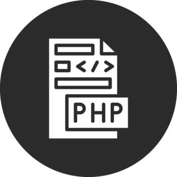 PHP File Vector Icon