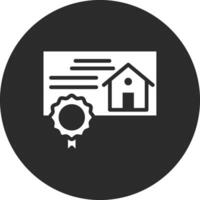 Property Contract Vector Icon