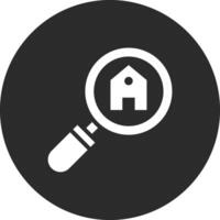 Search House Vector Icon