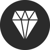 icono de vector de diamante