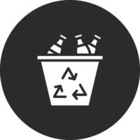 Plastic Recycle Vector Icon