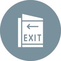 Exit Vector Icon