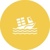 Boat Sink Vector Icon