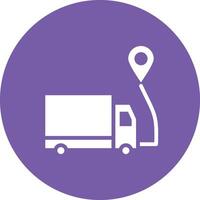 Logistics Delivery Vector Icon