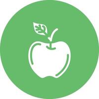 icono de vector de manzana