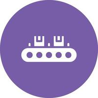 Conveyor Belt Vector Icon