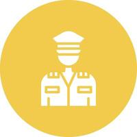 Army Captain Vector Icon