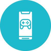 Mobile Game Console Vector Icon